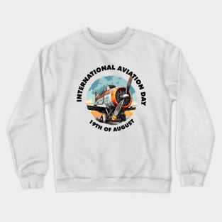 National aviation day Crewneck Sweatshirt